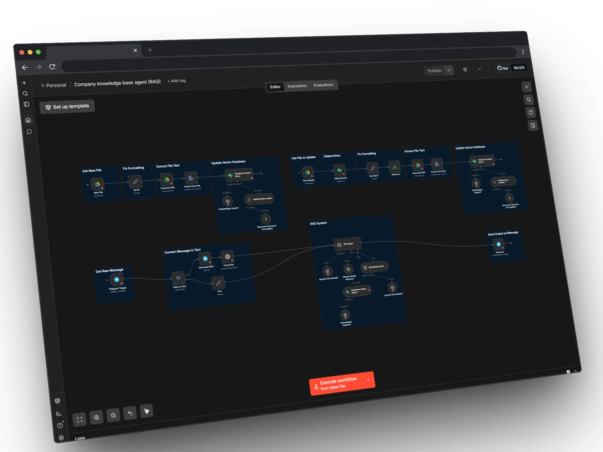 Company knowledge base agent - RAG - Custom AI Chatbot Development Services