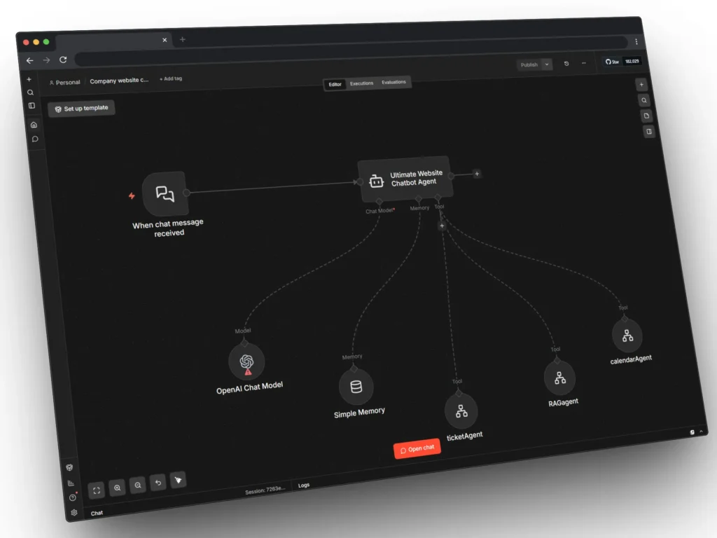 RAG Agent - Company website chatbot agent
