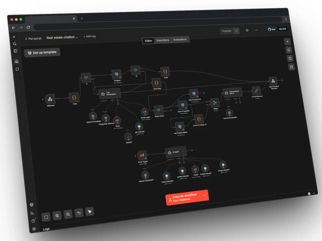 Real Estate AI Chatbot Agent | AI automation case studies