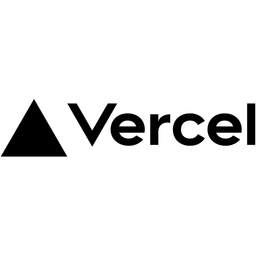 Vercel logo for AI agent deployment and hosting