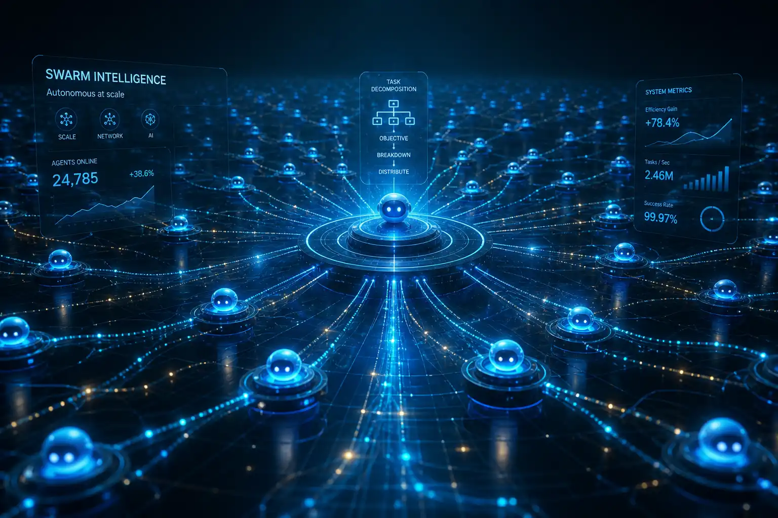 Advanced Strategy Scaling Agentic Workflows Swarm Intelligence