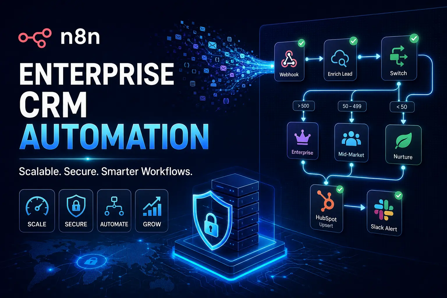 Architecting Enterprise-Grade n8n CRM Automation : The Playbook for Zapier Refugees