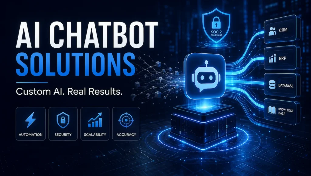custom AI chatbot development services for B2B enterprise - ai agent development services