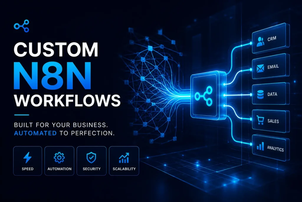 custom n8n workflow development for European B2B business automation