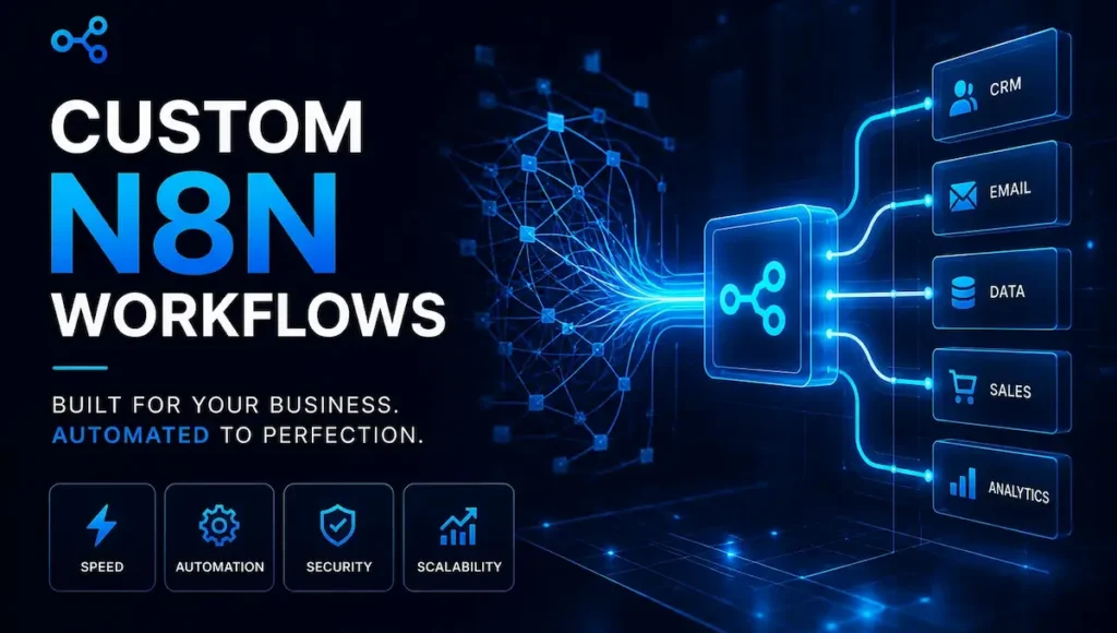 custom n8n workflow development for European B2B business automation image